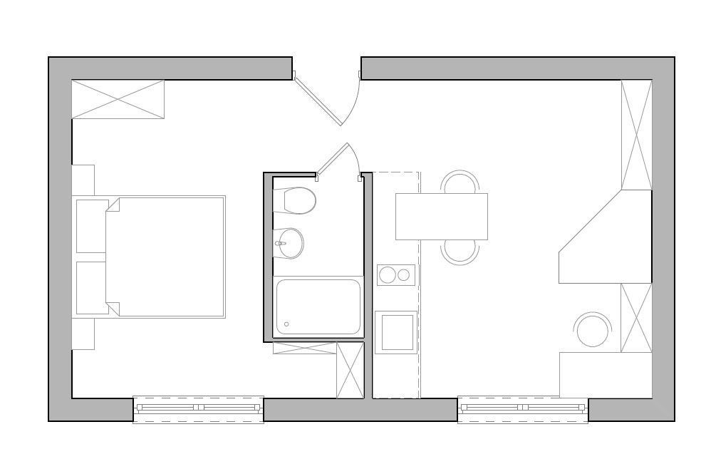 Apartament 1 cameră renovat | Central – Bălcescu | 5 min UVT | Priveliște superbă — fotografia 6