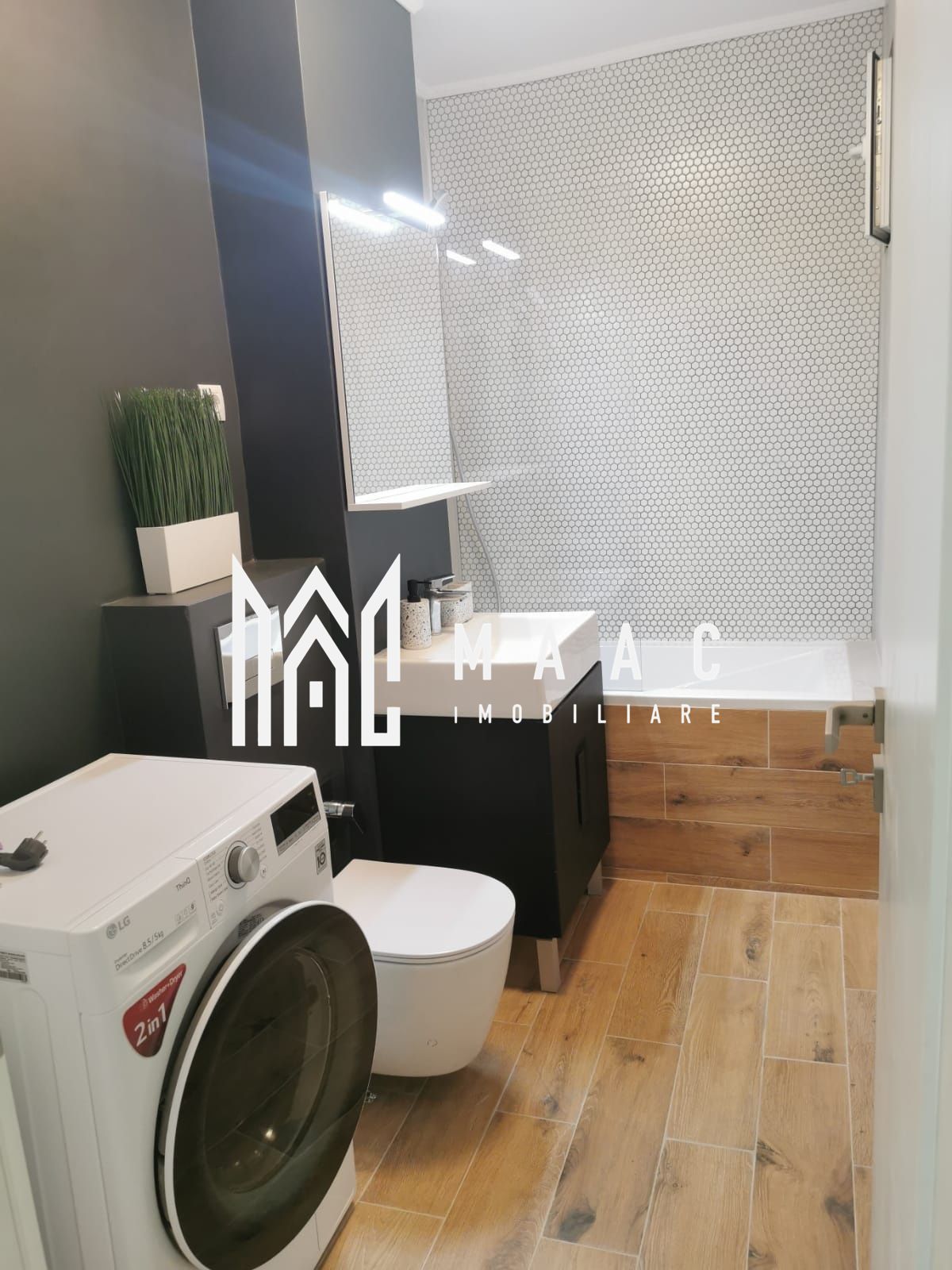 Apartament 2 camere decomandat | Central Sibiu | 57 mp, terasă — fotografia 5