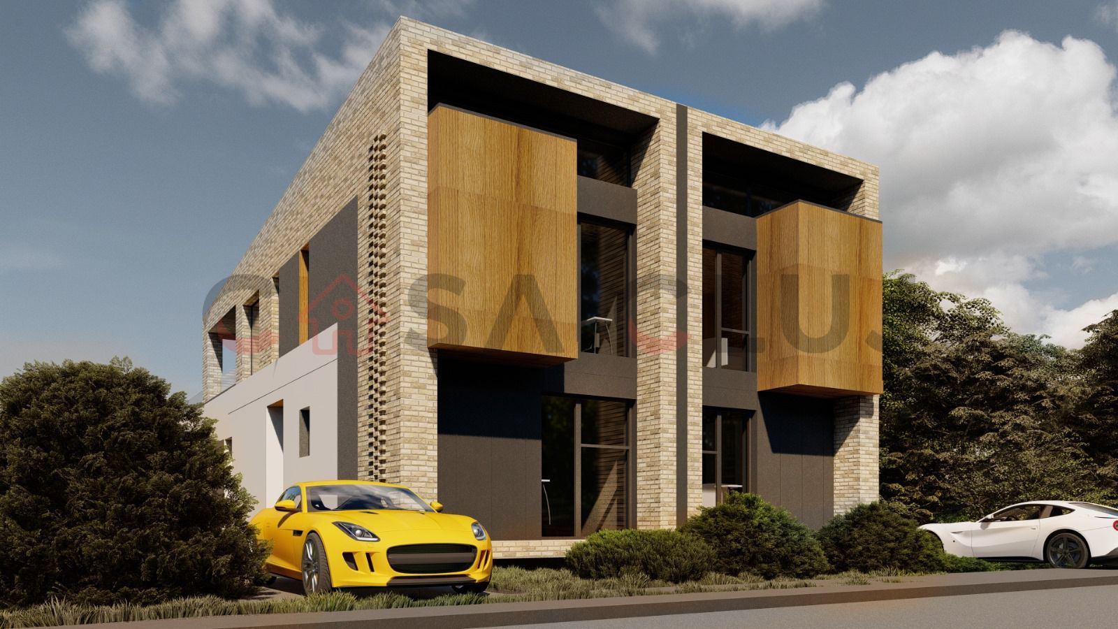 Casa cu arhitectura moderna, Iris, Cluj-Napoca