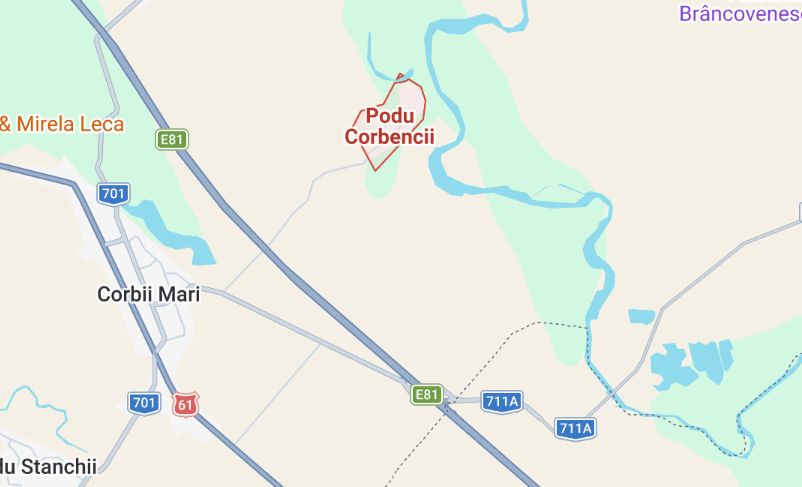 Teren Podu Corbencii | 1.248mp intravilan + 3.552mp extravilan