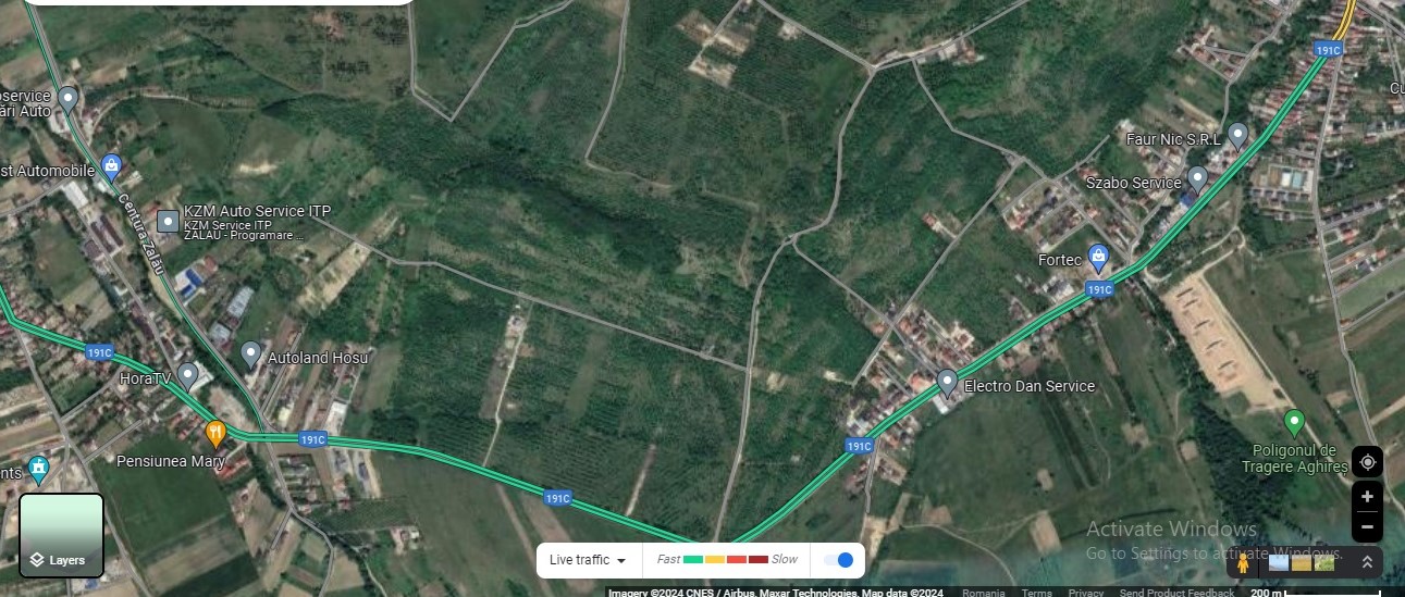 Teren intravilan, Livada Aghireș