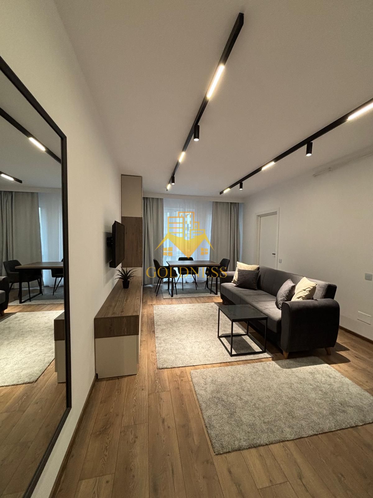 2 camere open space, Modern, Parcare, Zona Abatorului, Oncos, Floresti — fotografia 3