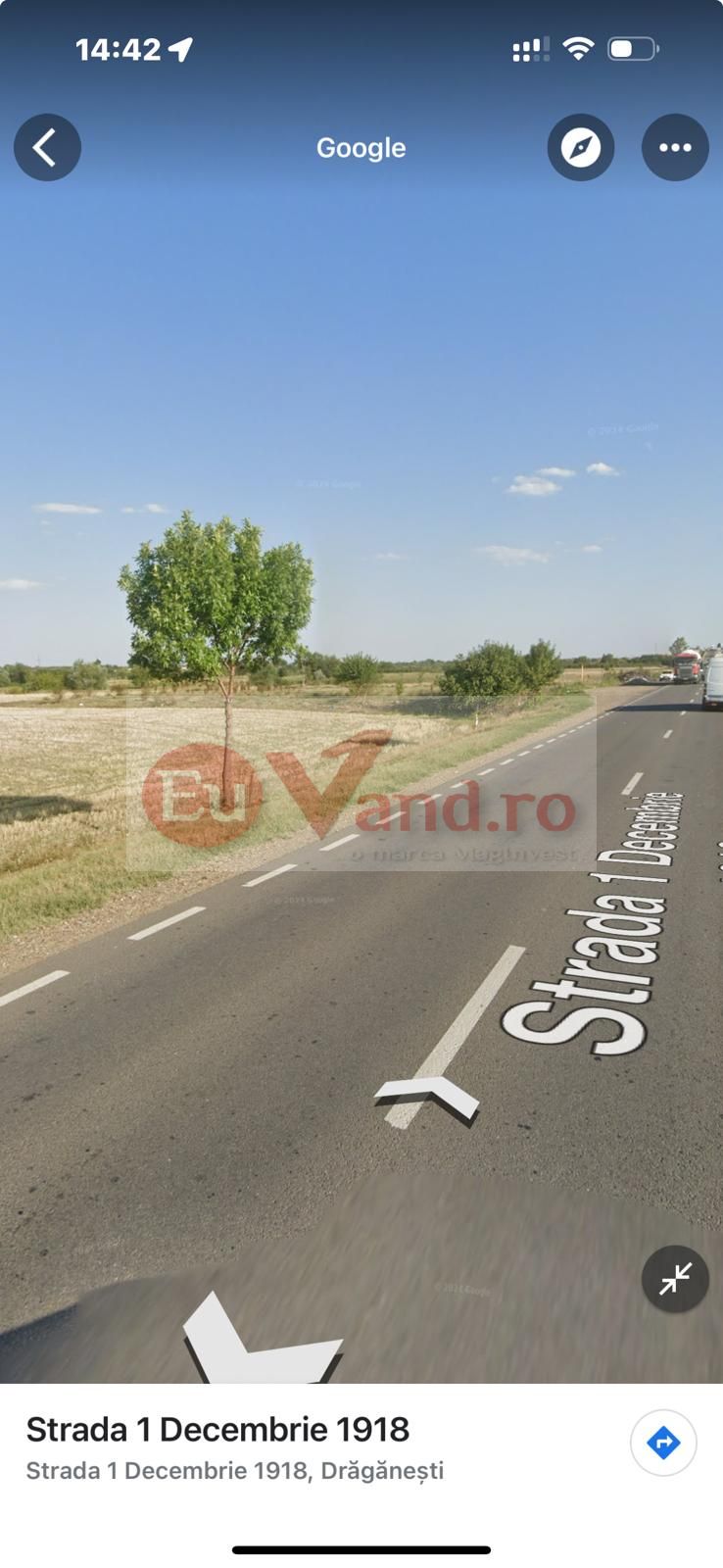 De vanzare teren extravilan Tecuci, la intrarea in oras dinspre Draganesti — fotografia 2