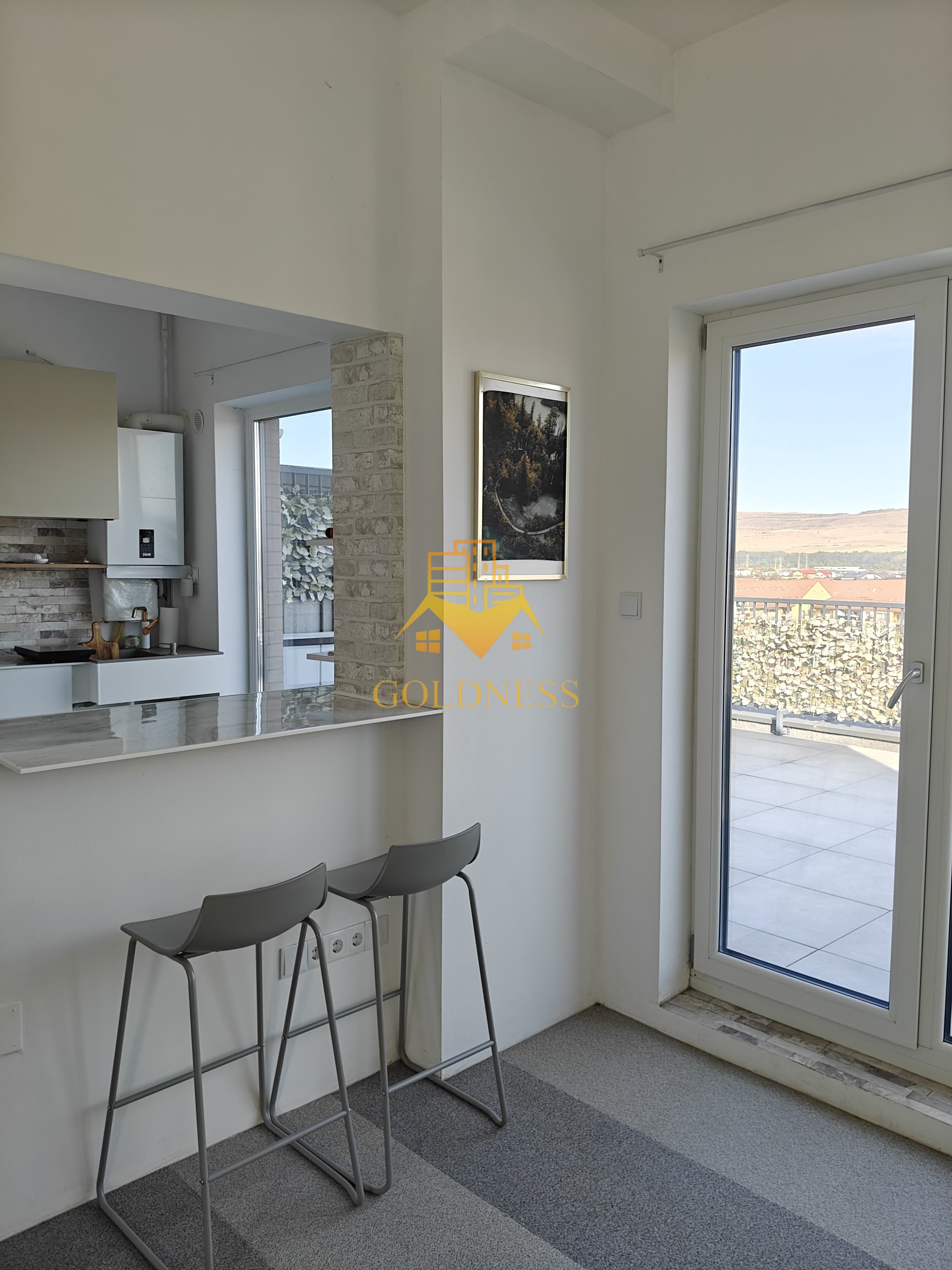 2 camere open space, parcare, Zona Teilor, Mega Image, Floresti — fotografia 6
