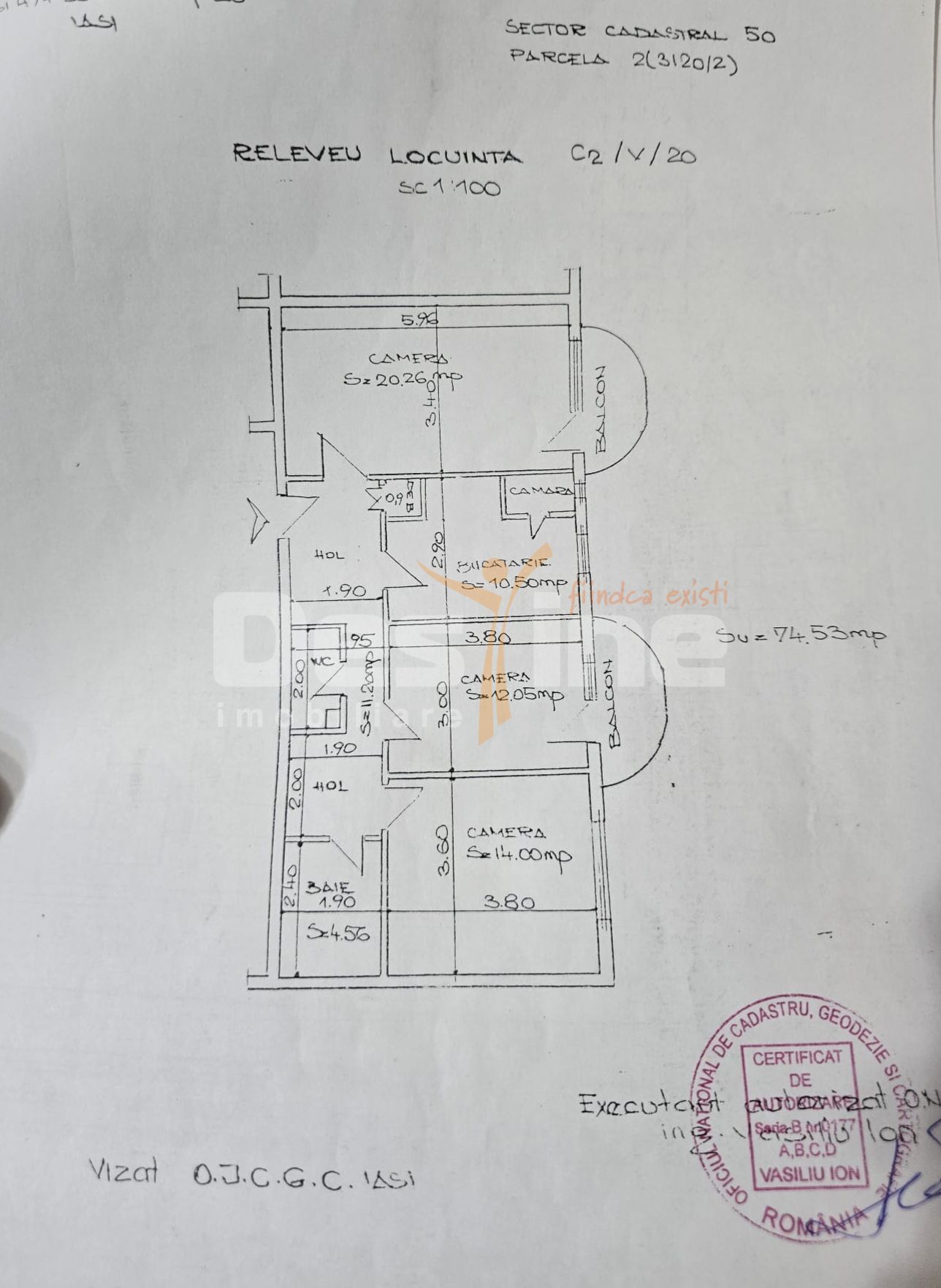 Apartament 3 camere 82 mp Decomandat - Pacurari Kaufland — fotografia 4
