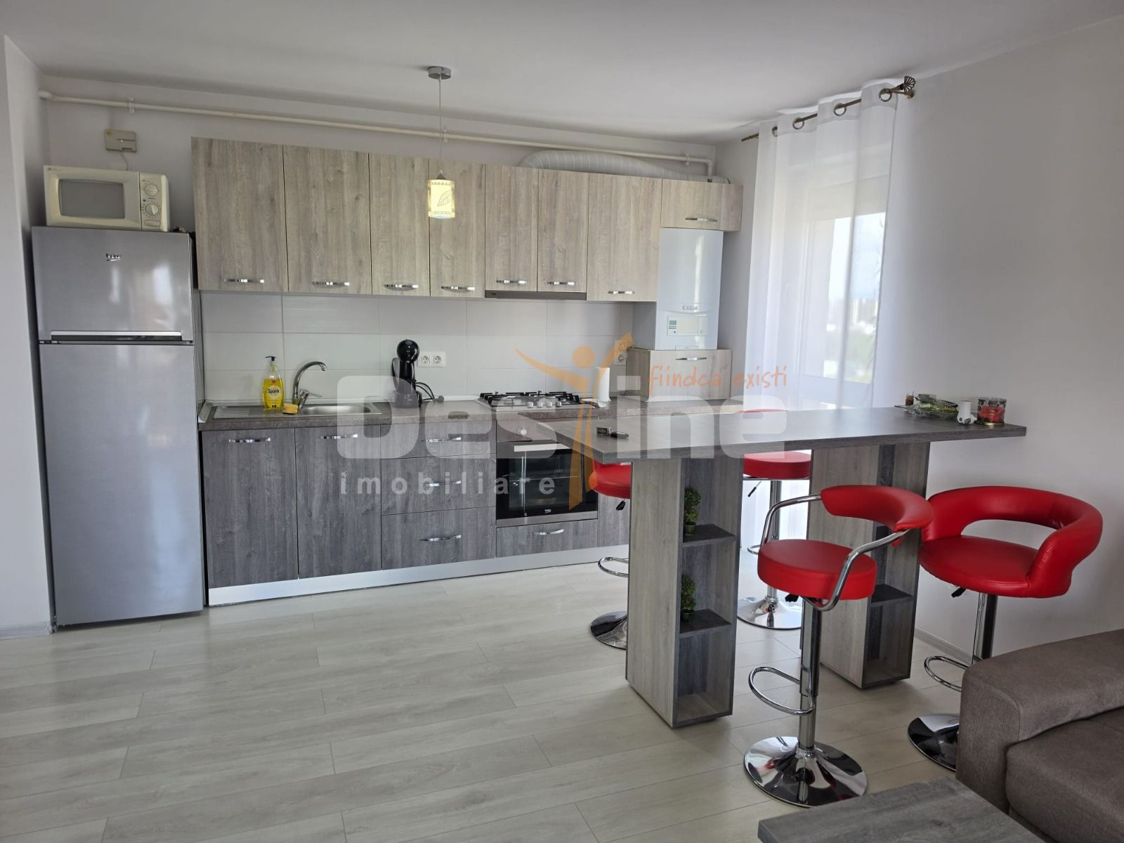 Apartament 2 camere (Studio) | 58 mp | Urban Residence | 550 €/lună — fotografia 3