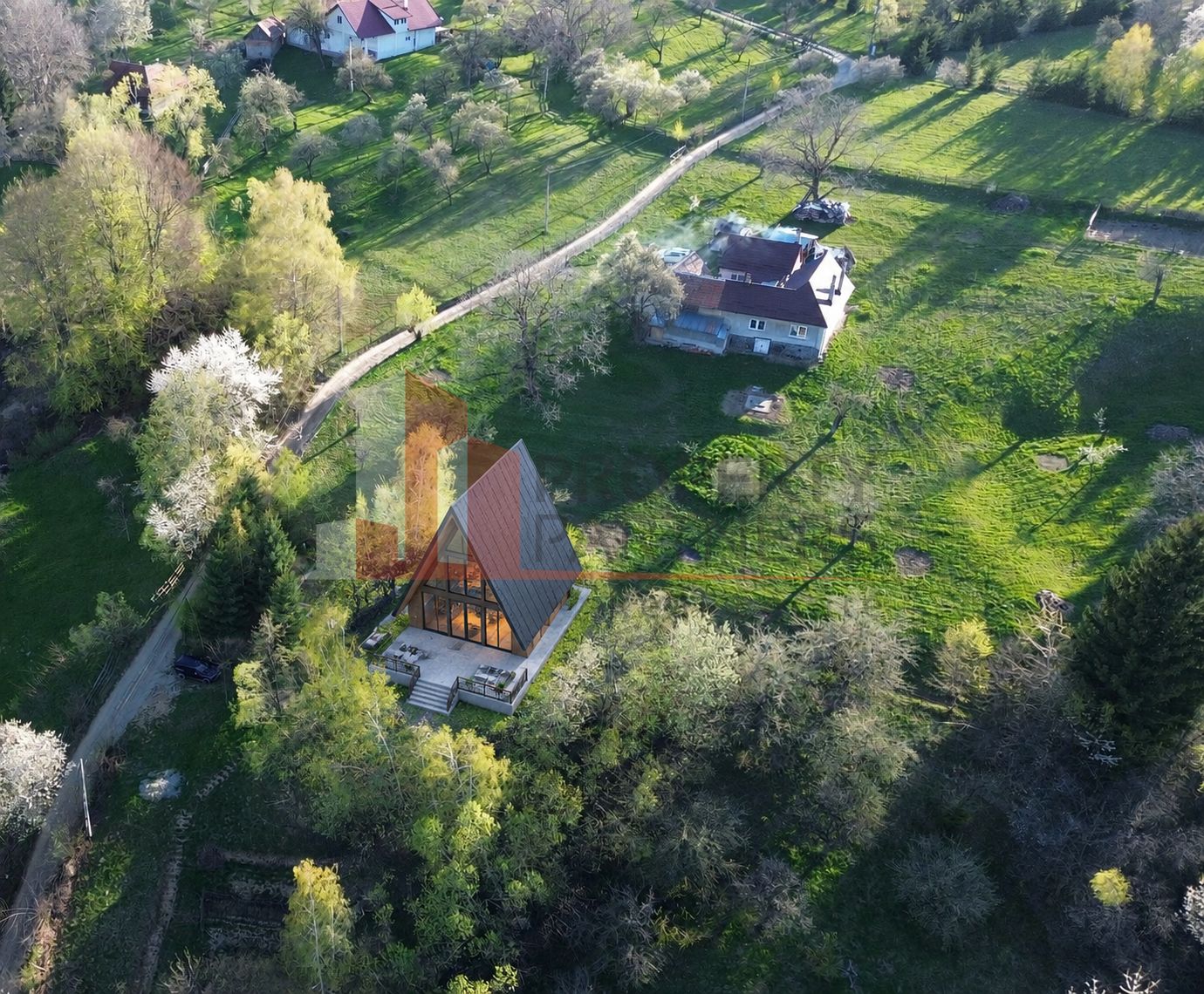 Teren 1.750 mp Bran – Poarta |Autorizatie si Fundatie | Utilități complete — fotografia 5