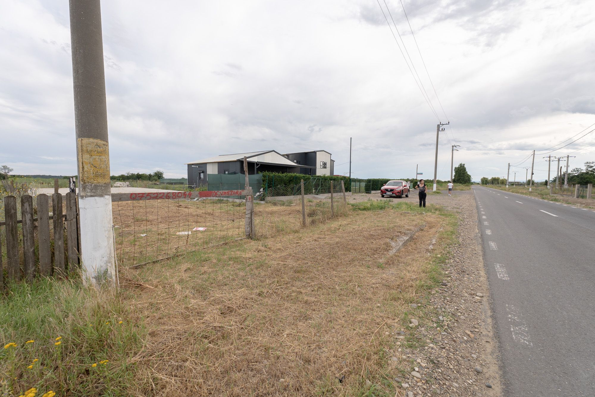 Teren 2.000 mp cu fundație de casă în Umbrărești, județul Galați — fotografia 3