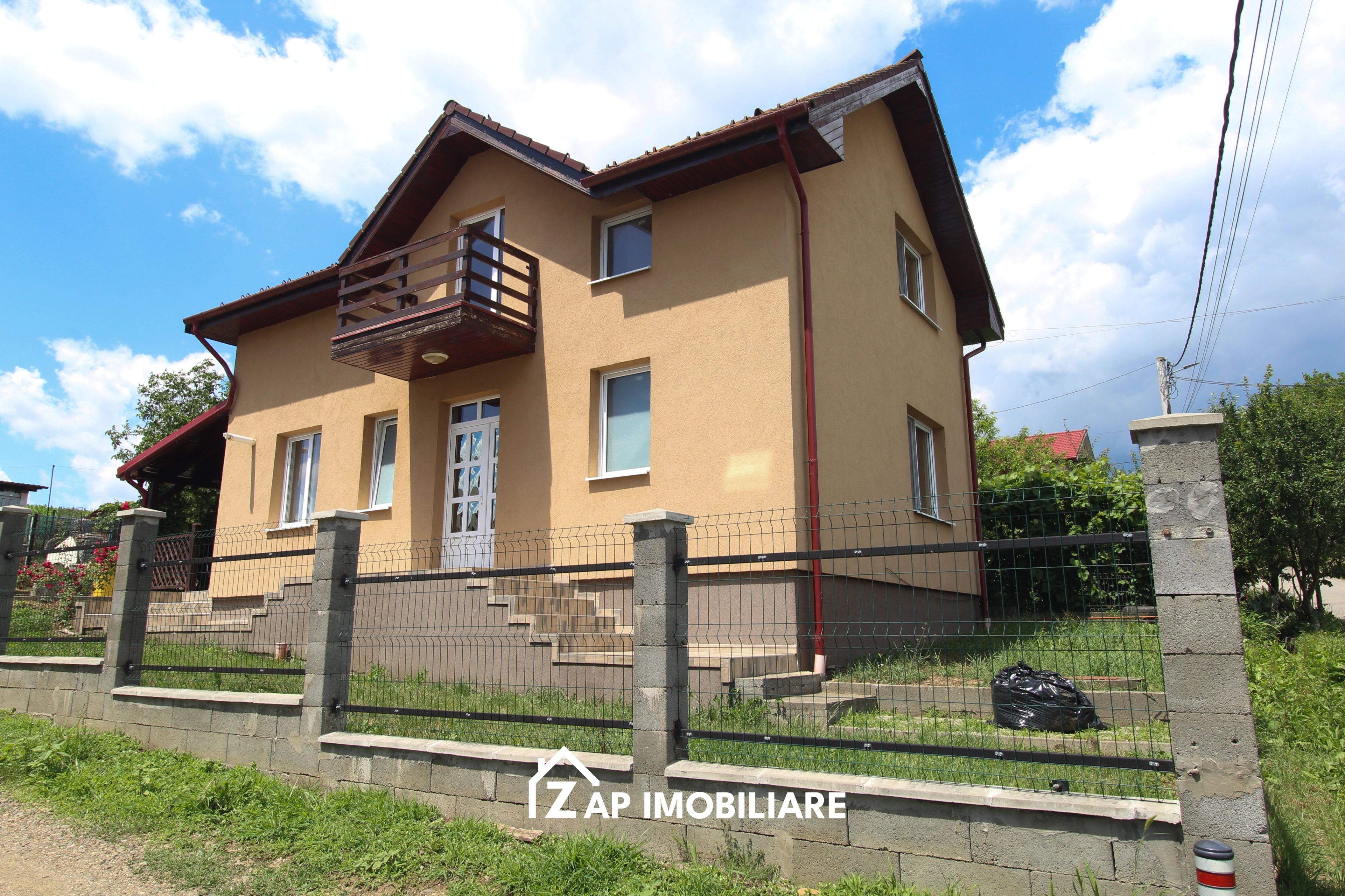 Casa P+M - 4 camere - 3 dormitoare - Teren 500 mp - Nazna