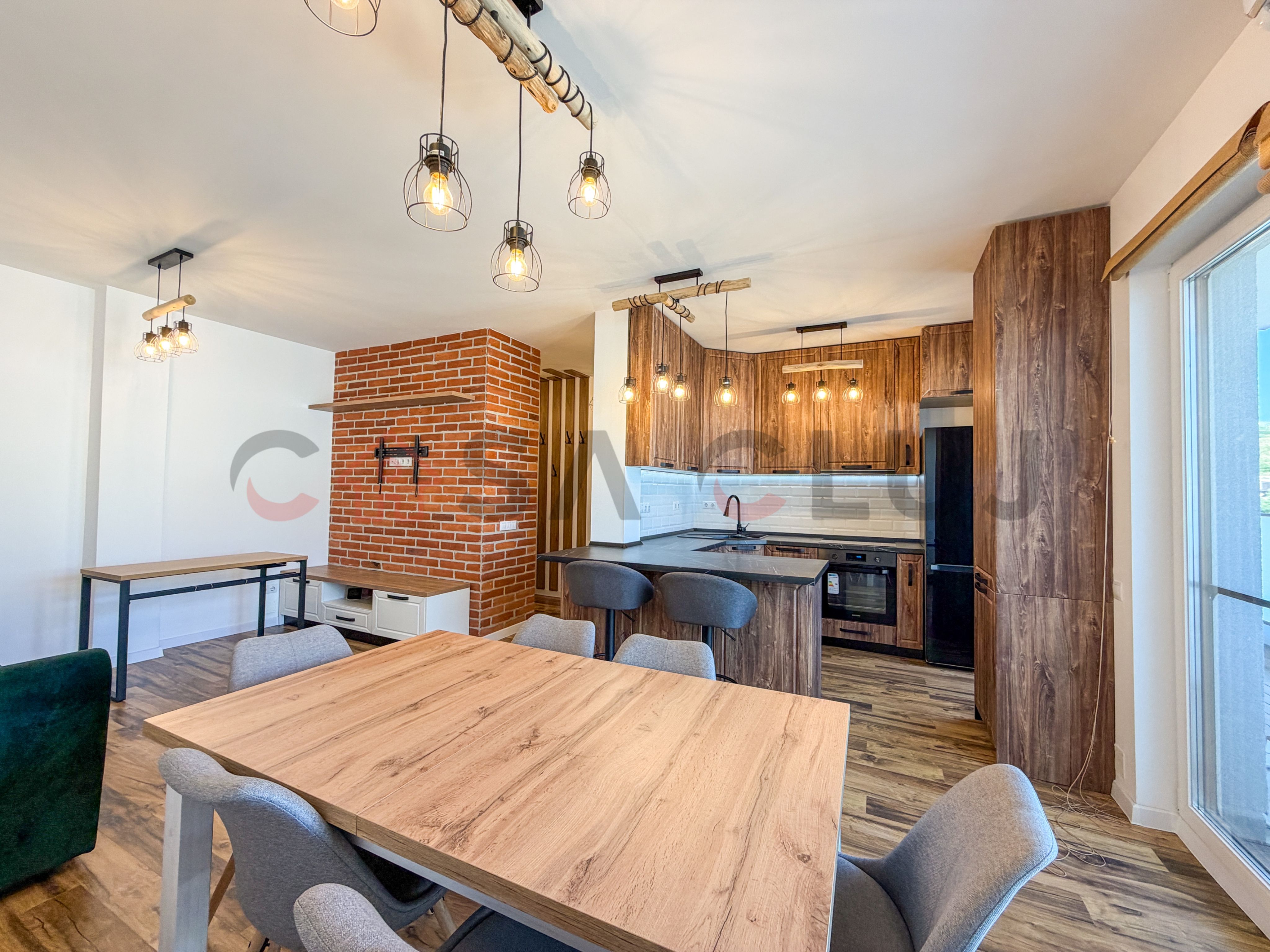 Apartament modern cu 3 camere, 68 mp + terasă 15 mp – Borhanci — fotografia 3