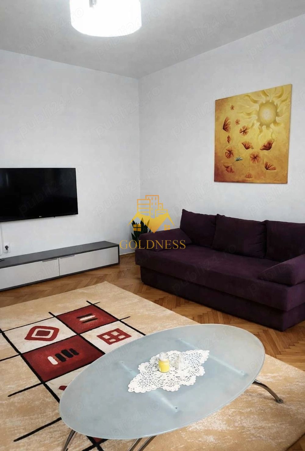 Unic pe Piata! 2 camere 62 mp Parcul Central, Cetauie, parcare ,curte! — fotografia 3