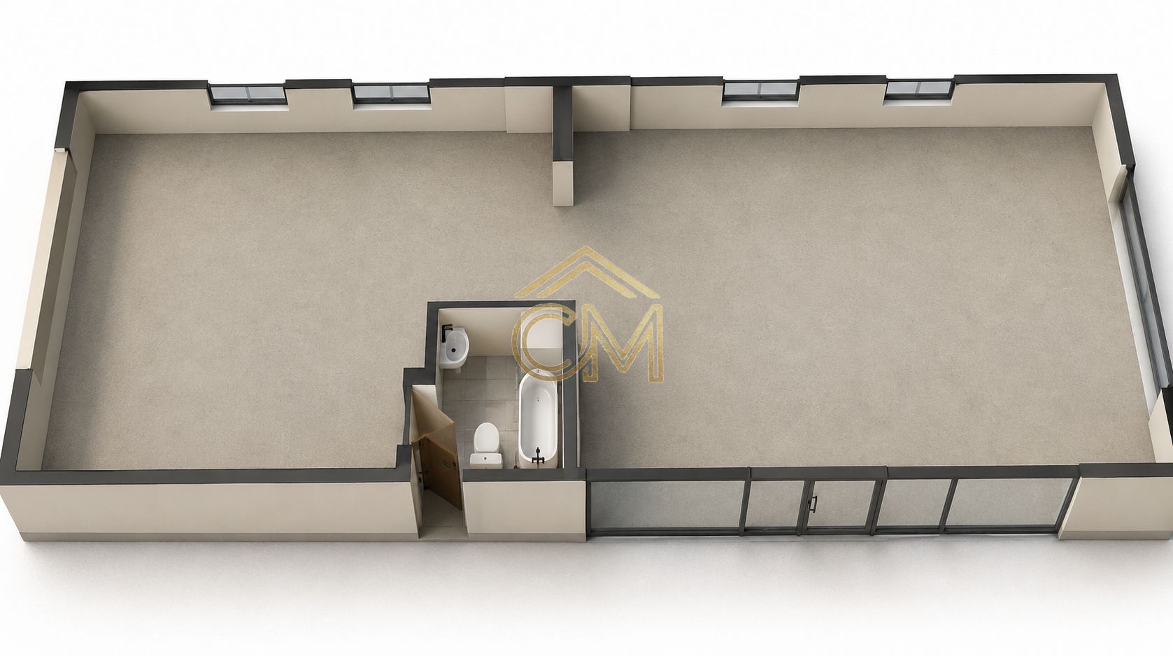 Spatiu Comercial-160MP Construiti-Parter-6 Parcari