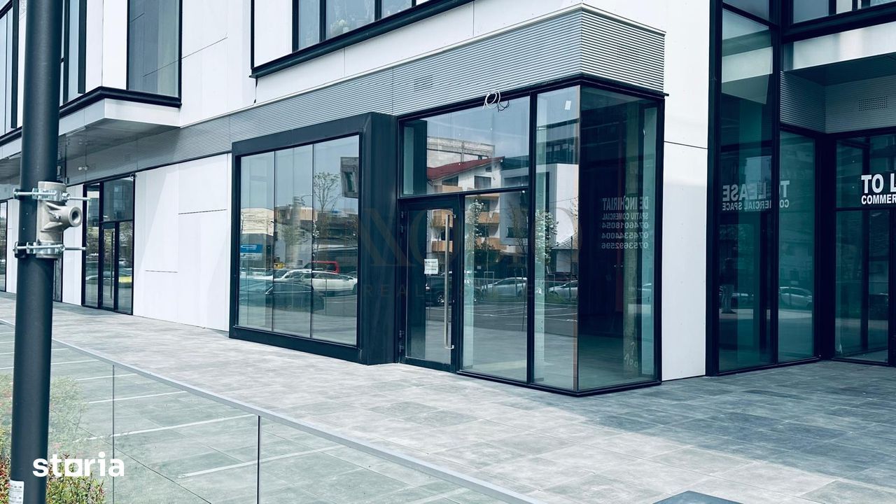 Spațiu comercial 103 mp + terasă | One Cotroceni Park | Parter