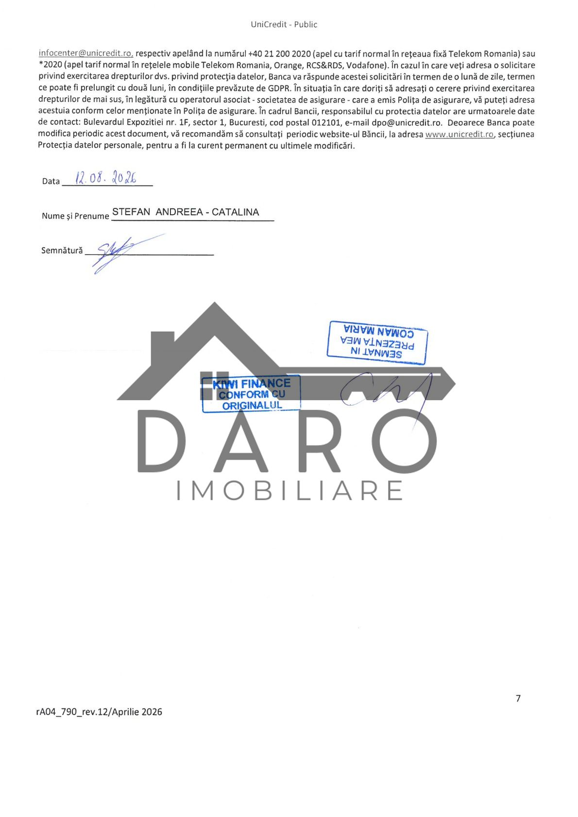 Vand apartament cu 2 camere in Cornisa, et. intermediar, lift nou — fotografia 17