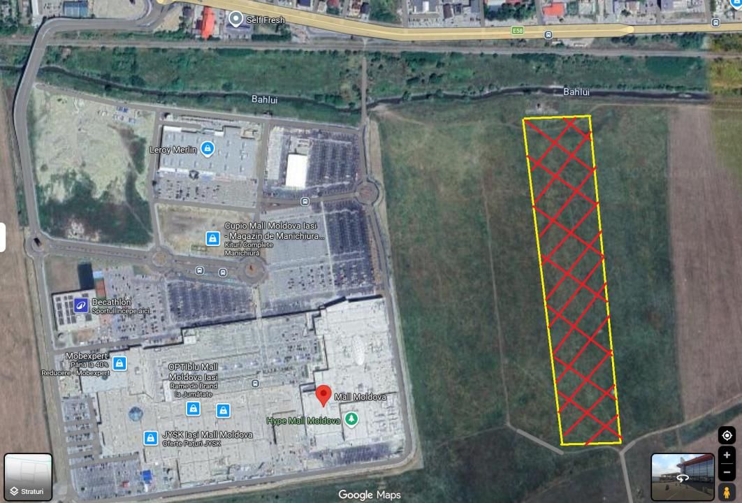 COMISION 0% - Teren intravilan 7500mp ideal pentru investitie Mall Moldova