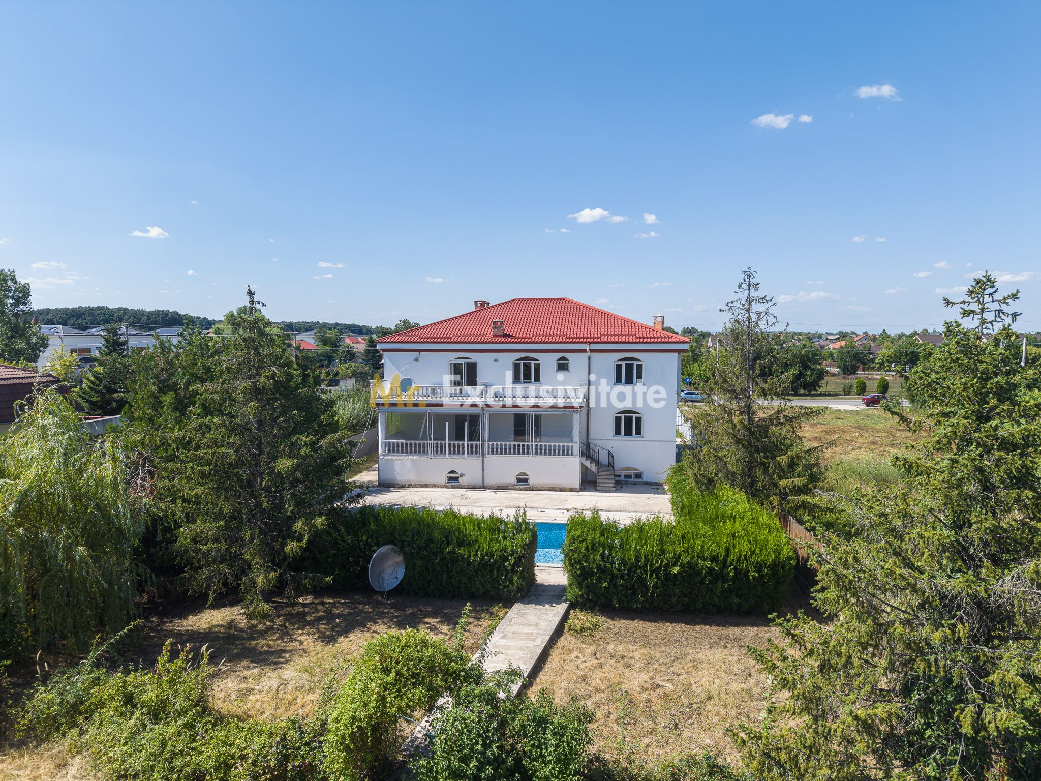 Domeniu privat 5.000 mp, cu reședință de 625 mp și piscină, Corbeanca — fotografia 40