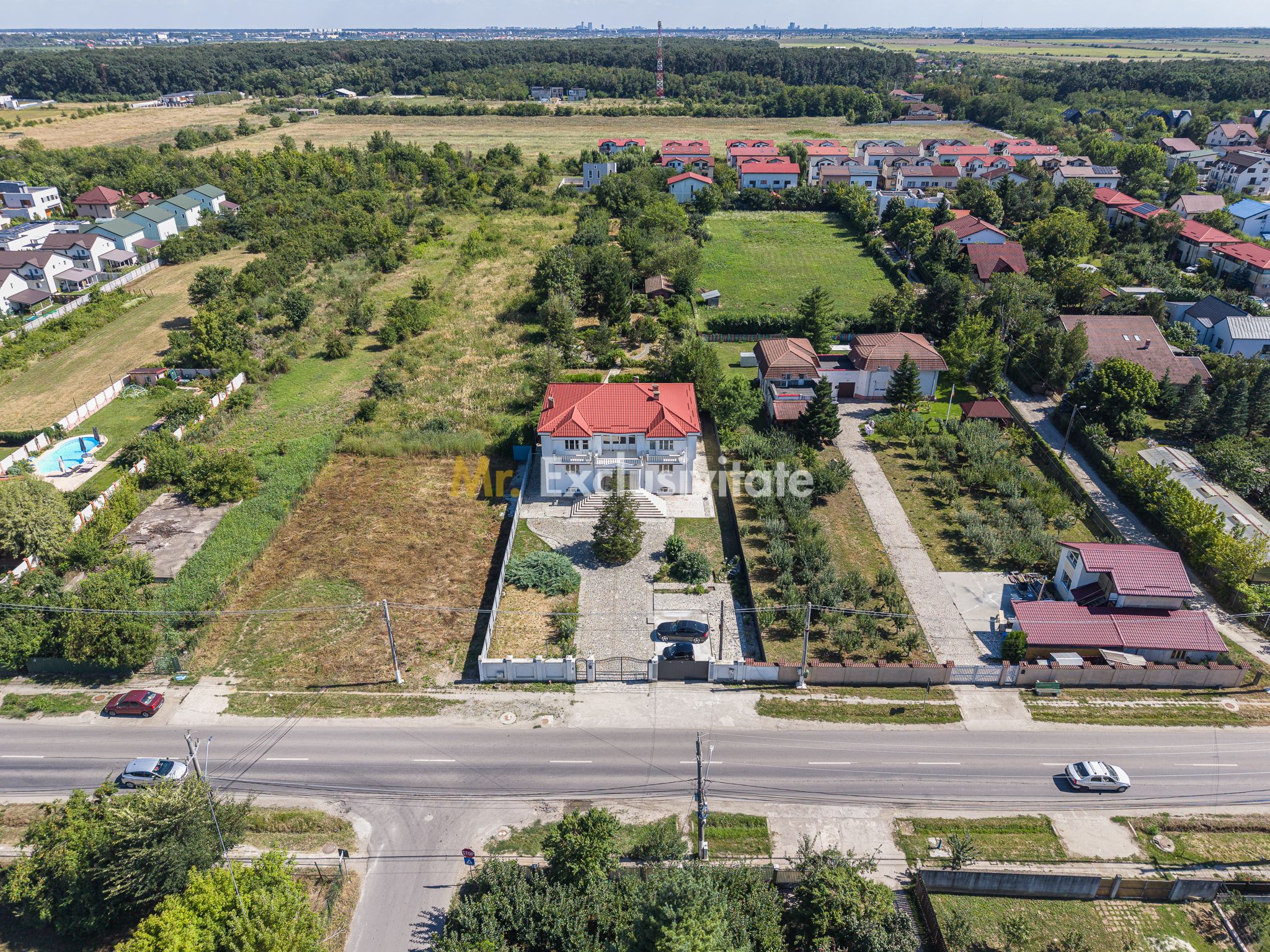 Domeniu privat 5.000 mp, cu reședință de 625 mp și piscină, Corbeanca — fotografia 43