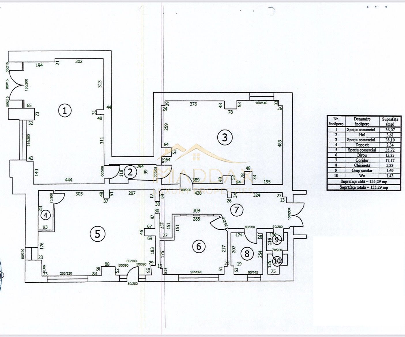 Spatiu Comercial Premium**Stradal**155 mp utili//Palatul Parlamentului — fotografia 4
