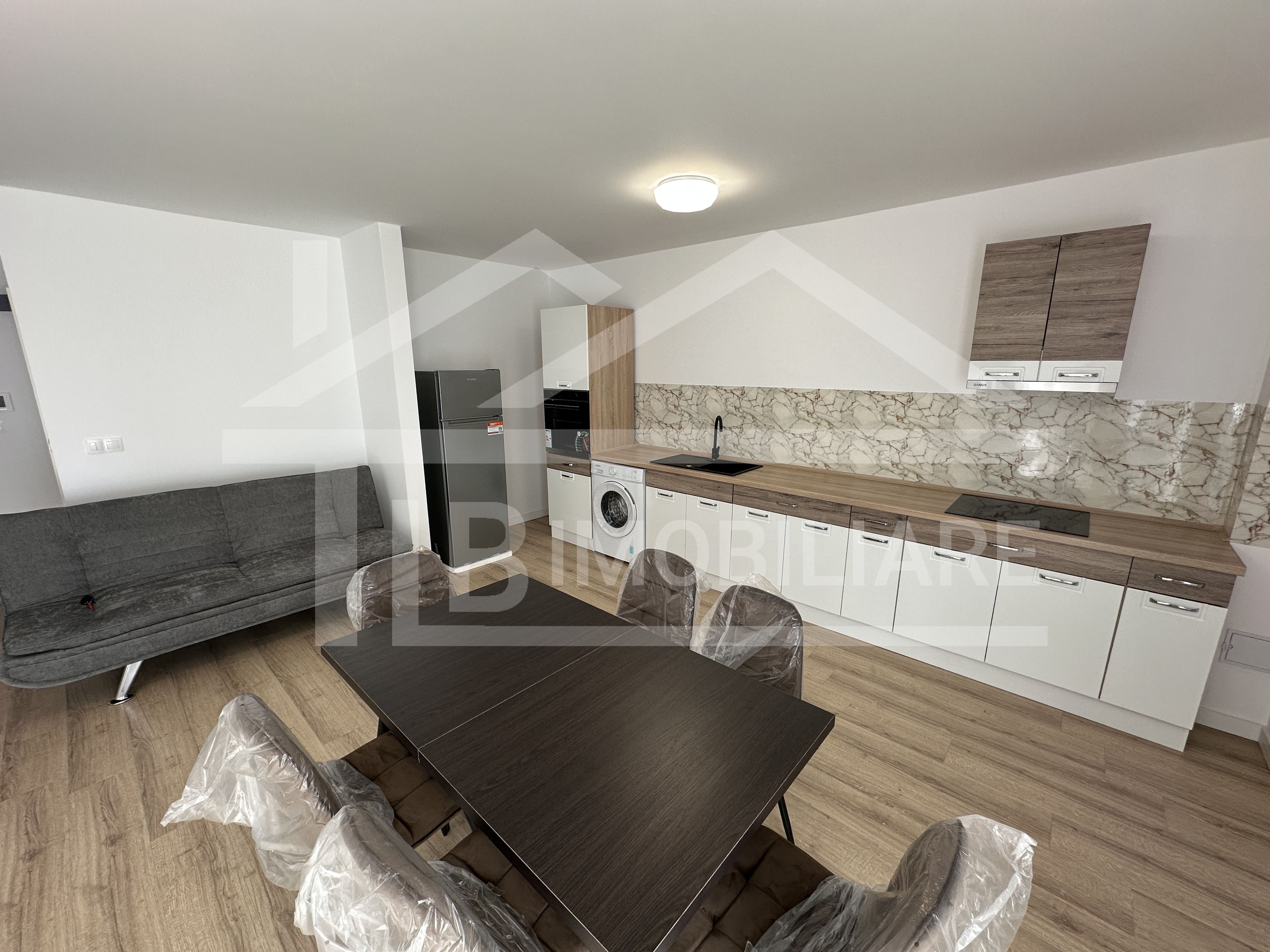 Apartament cu 2 camere, 54mp, parcare, Zona Maurer Residence — fotografia 3