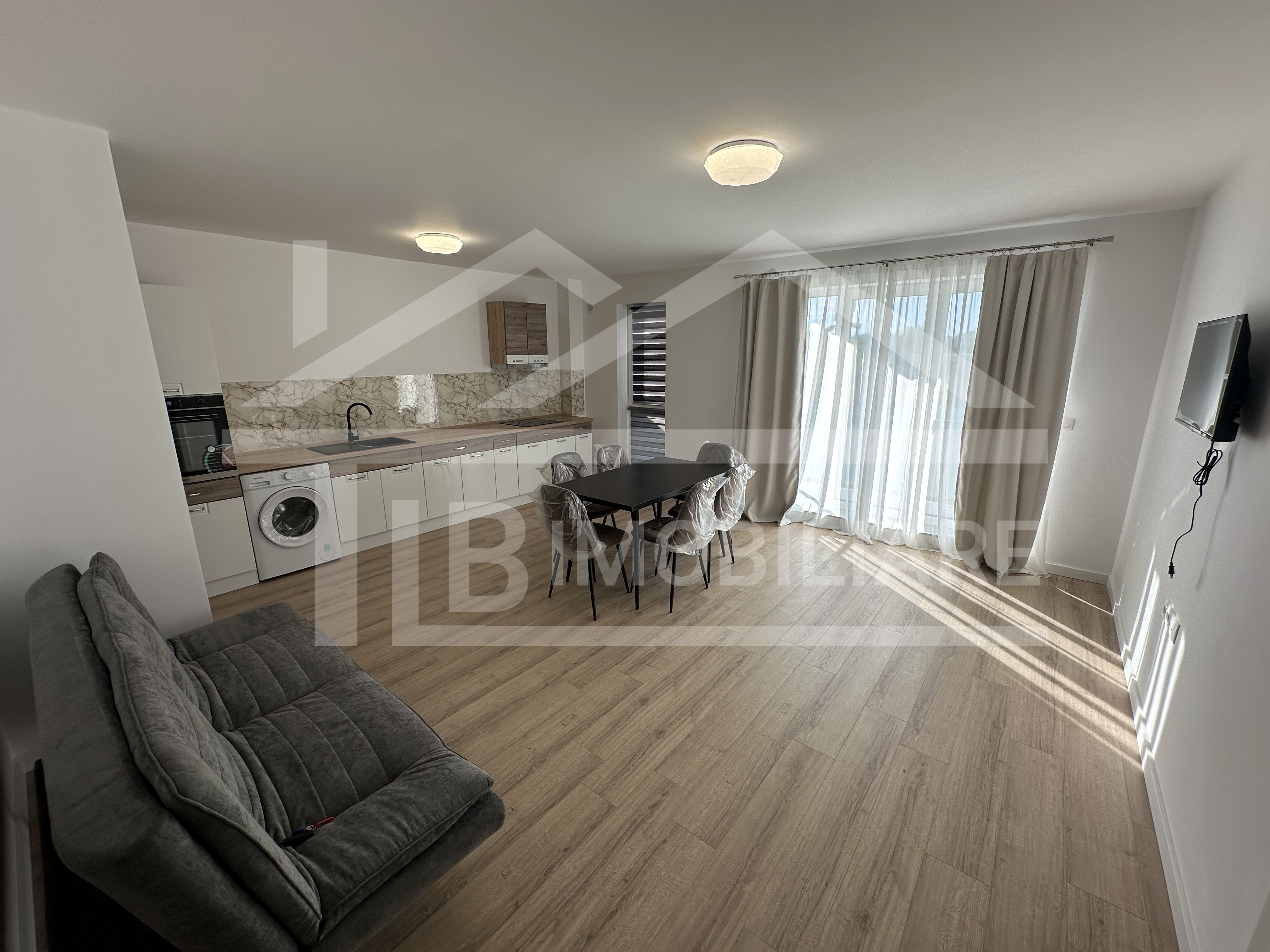Apartament cu 2 camere, 54mp, parcare, Zona Maurer Residence — fotografia 4
