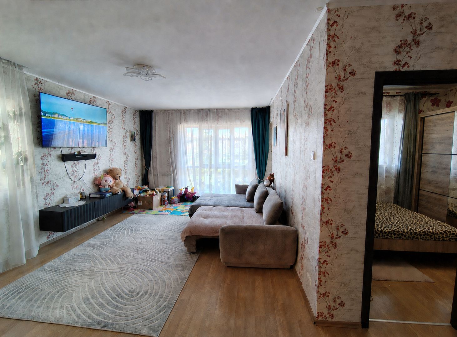 Apartament TĂTĂRAȘI NORD | 2 camere, 57 mp , mobilat complet, etaj 3