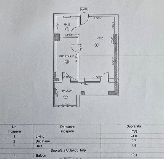 Vânzare garsoniera noua nelocuita complexul rezidențial Vivamus Residence — fotografia 9