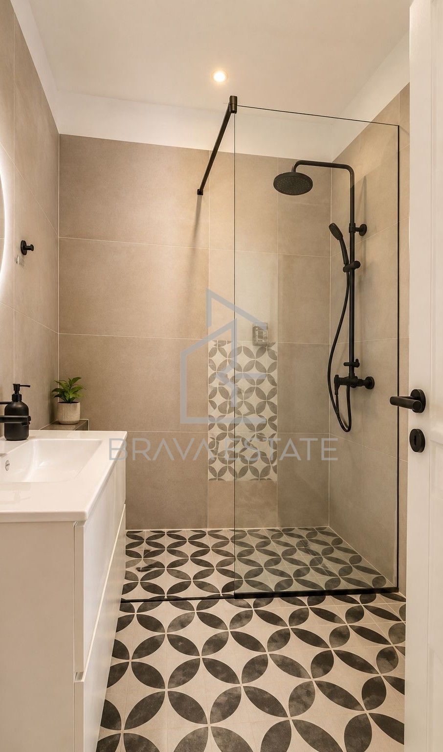 Apartament 3 camere, terasa, garaj subteran, zona Eroilor, Florești — fotografia 3