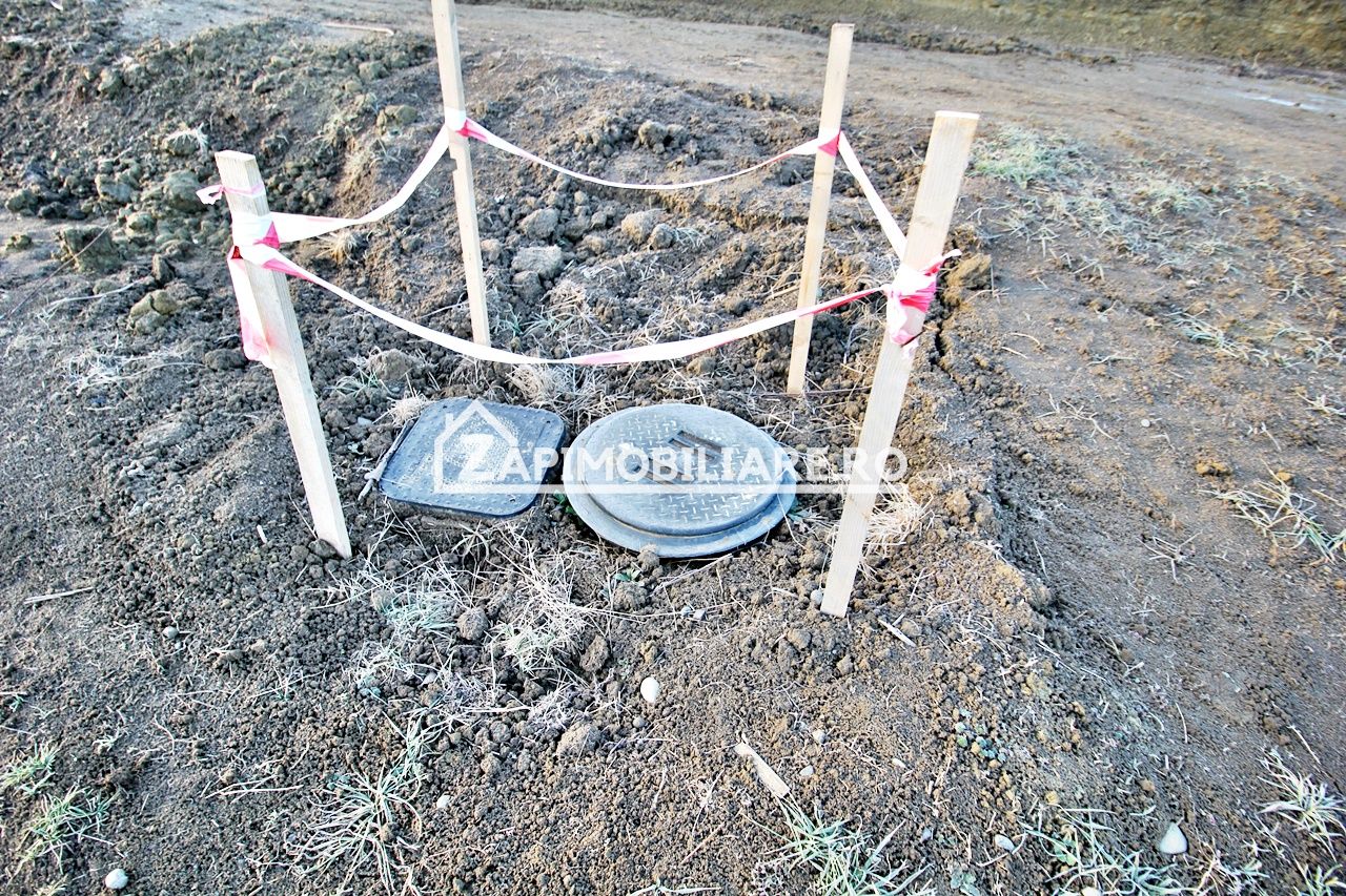 Teren Intravilan cu puz si utilităti, 618 mp — fotografia 2
