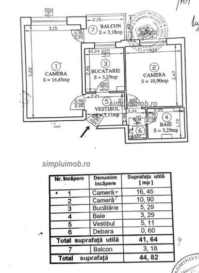 Metrou 1 Decembrie 2 Camere Mobilat Utilat — fotografia 12