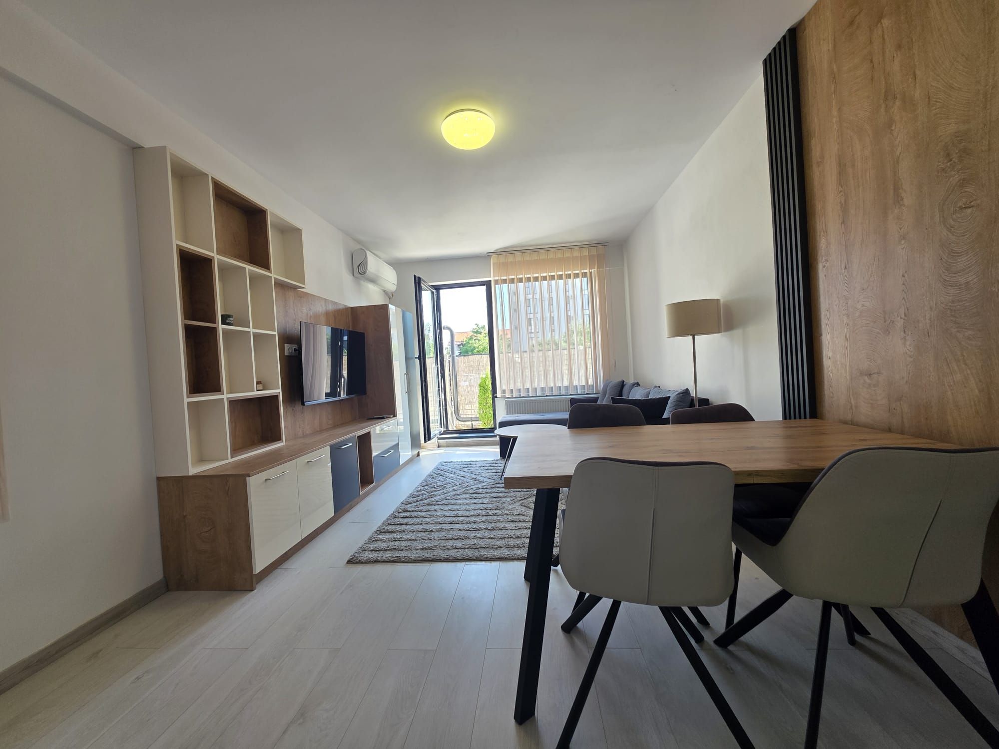 Apartament 3 camere parter si curte 45m  de inchirat Rond OMV Pipera — fotografia 11