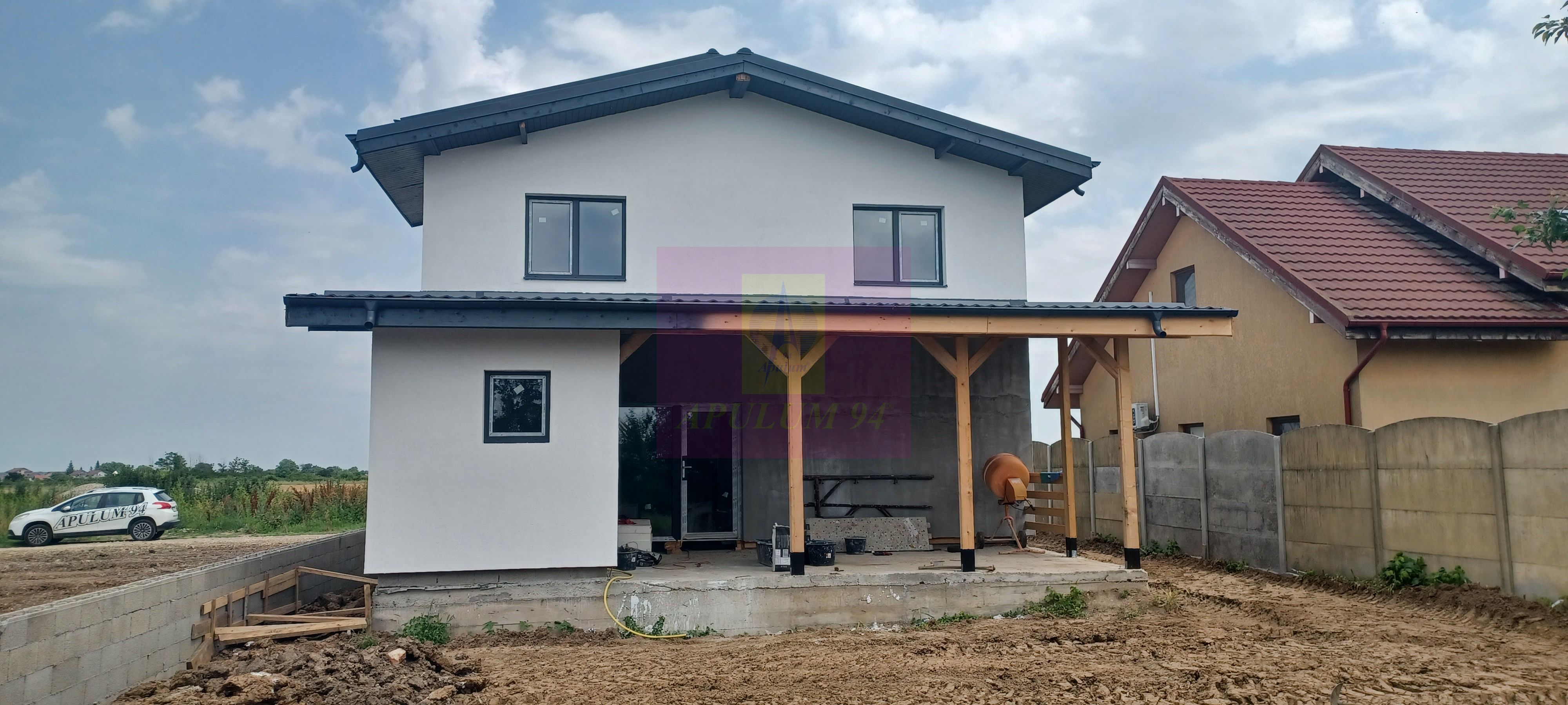 Săbăreni, casă p+1E+m, 5 camere, 3 bai, terasă acoperită, CT — fotografia 5