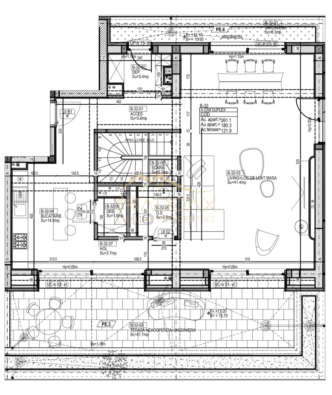 Impressive Penthouse-Triplex ** Green Building***/ 3 parking / Stefan Cel Mare — fotografia 54