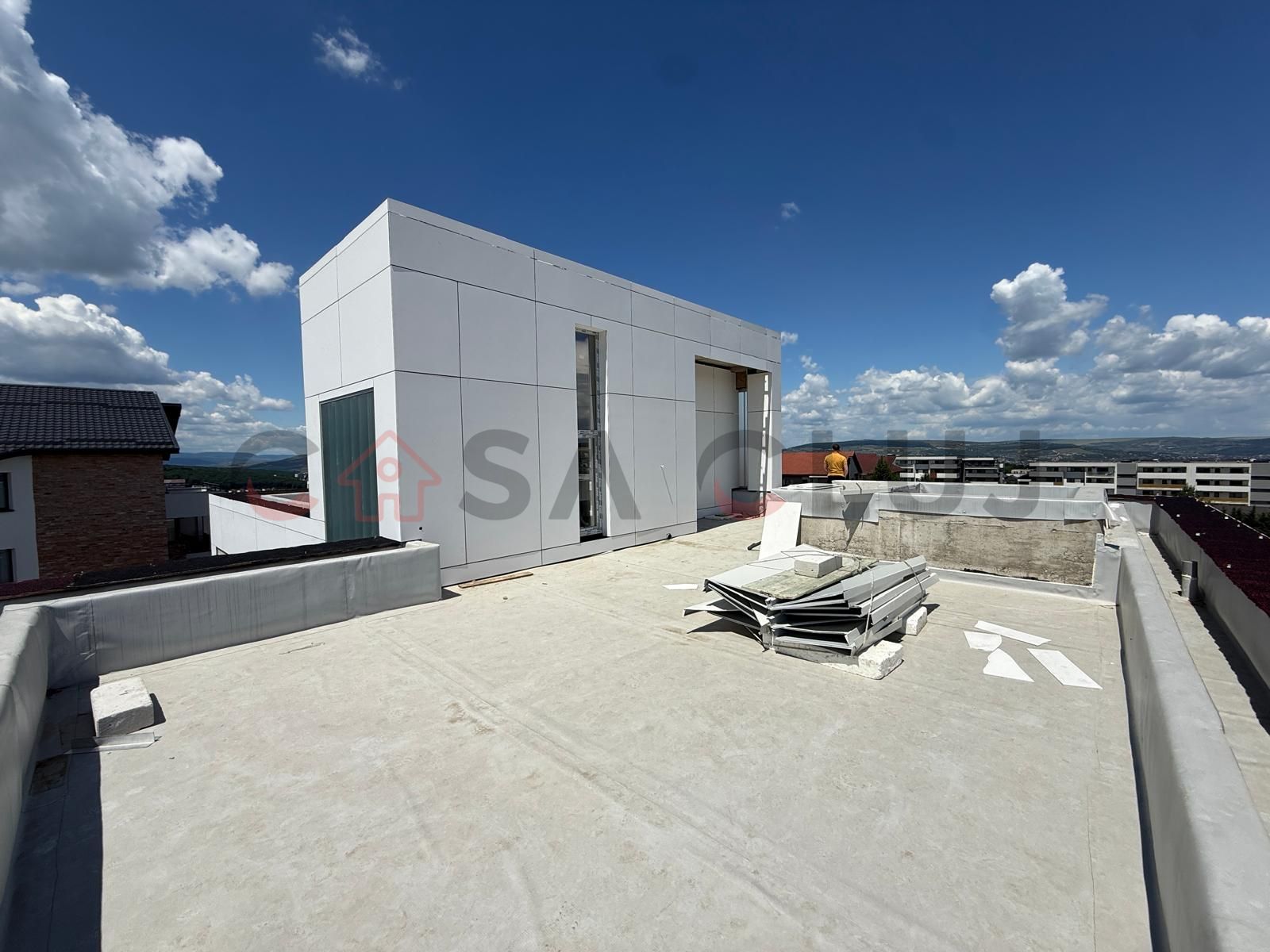 Rooftop cu piscina , 3 camere +birou/dressing , parcare, Europa — fotografia 7