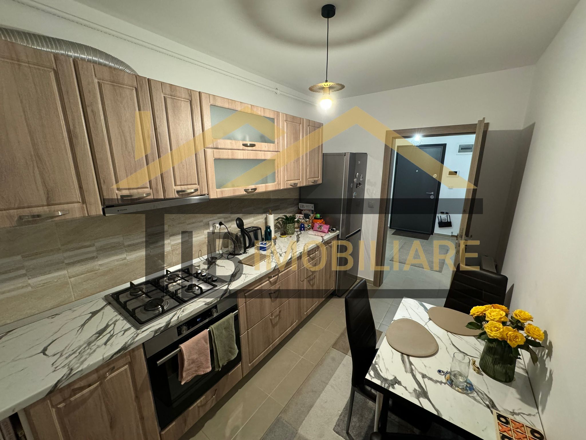 Apartament de 2 camere, 62mp, decomadat, parcare, Zona Maurer — fotografia 6