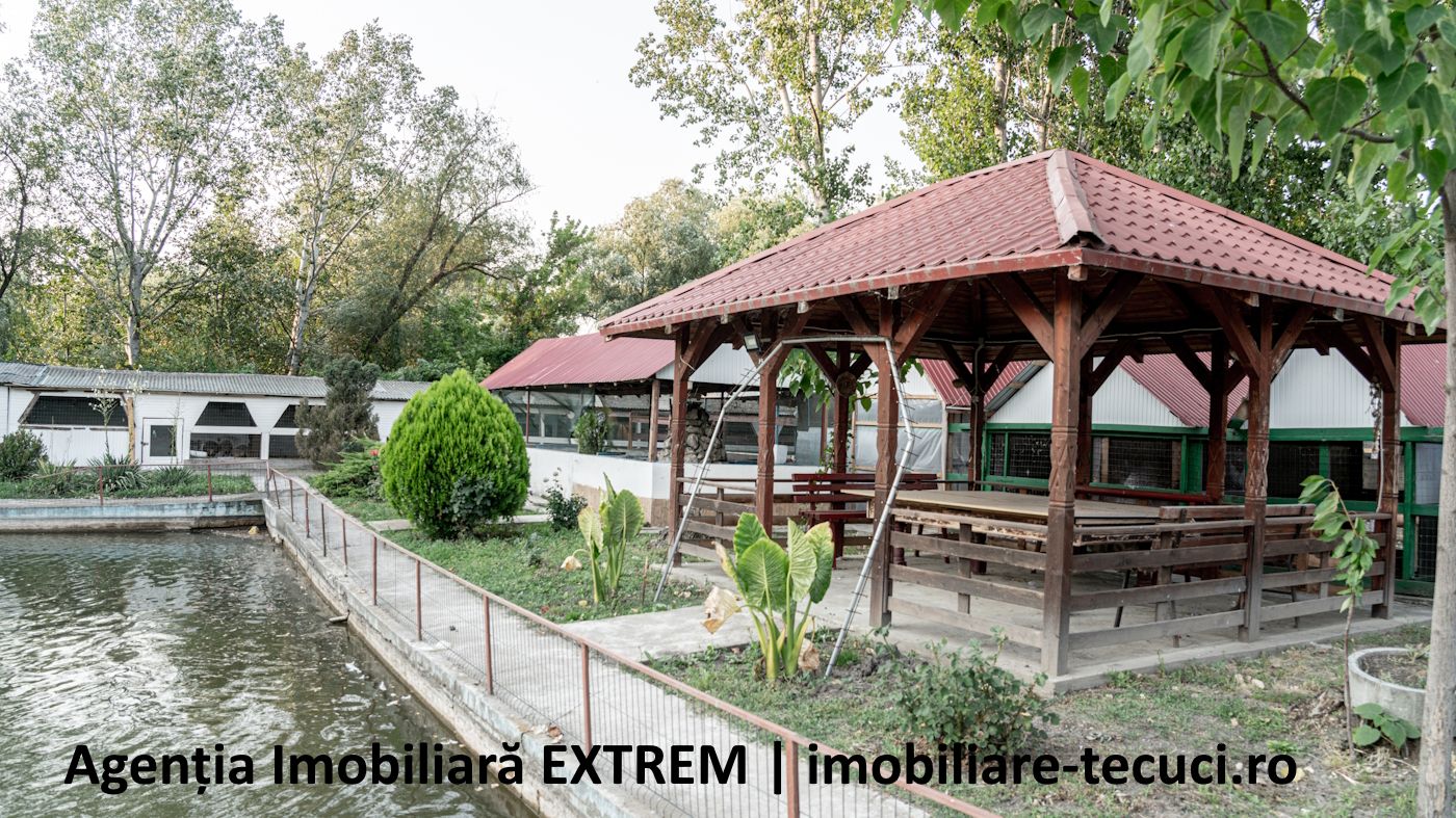 Pensiune, restaurant, bar, iaz, păstrăvărie, în Gidigeni, jud. Galaţi — fotografia 4