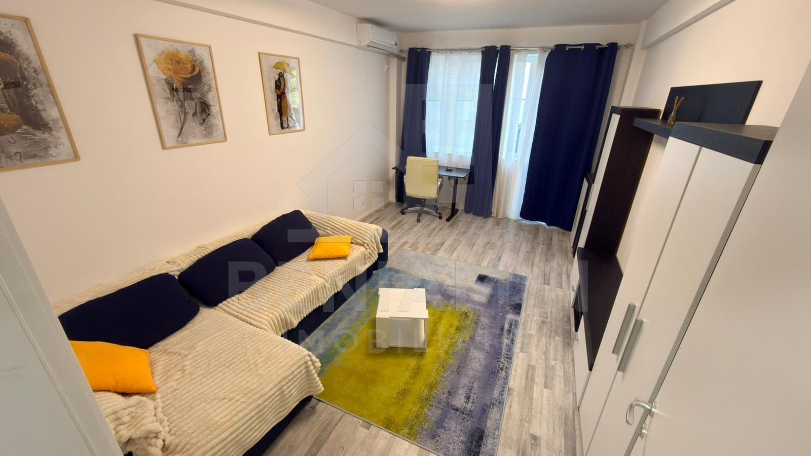 2 camere - bloc nou -2 bai - curte 70mp - 2 parcari - Happy Residence