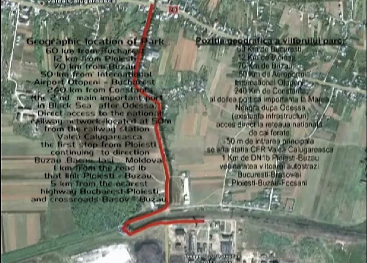 Platformă industrială 37,6 ha, Valea Călugărească - racord feroviar — fotografia 4