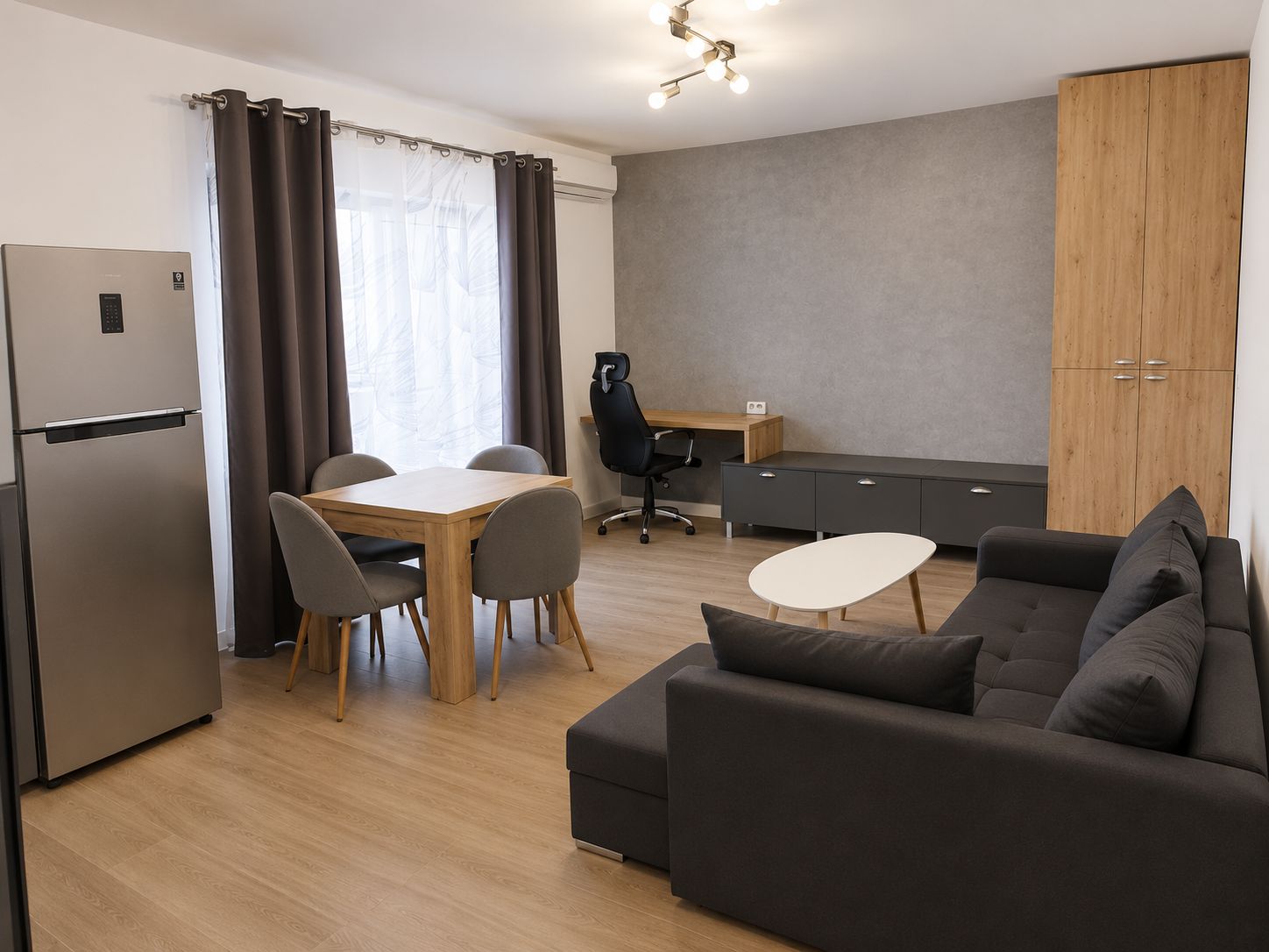 Apartament modern cu 2 camere decomandate, situat în Dumbrăvița — fotografia 4
