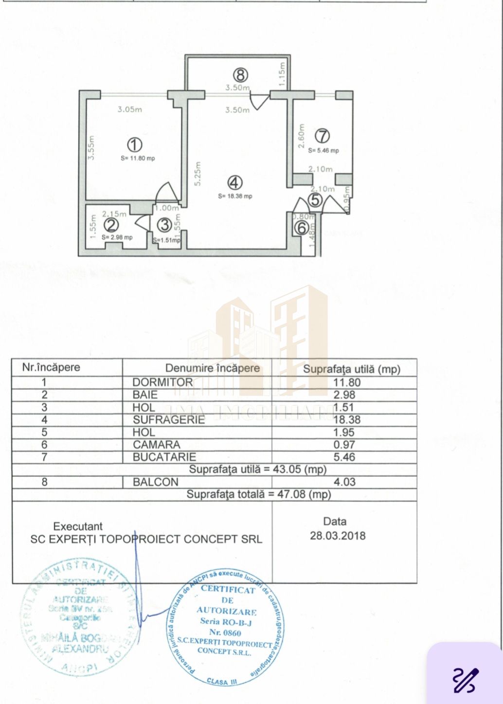 Apartament 2 camere semidecomandat Saturn  Brasov — fotografia 11
