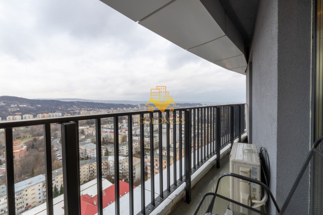 2 camere,parcare, bloc nou, terasa,Manastur, West City, Calea Floresti — fotografia 12