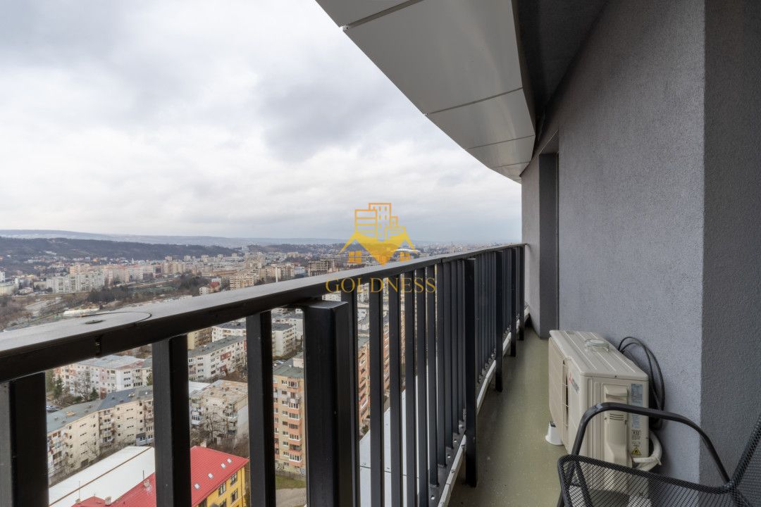2 camere,parcare, bloc nou, terasa,Manastur, West City, Calea Floresti — fotografia 9
