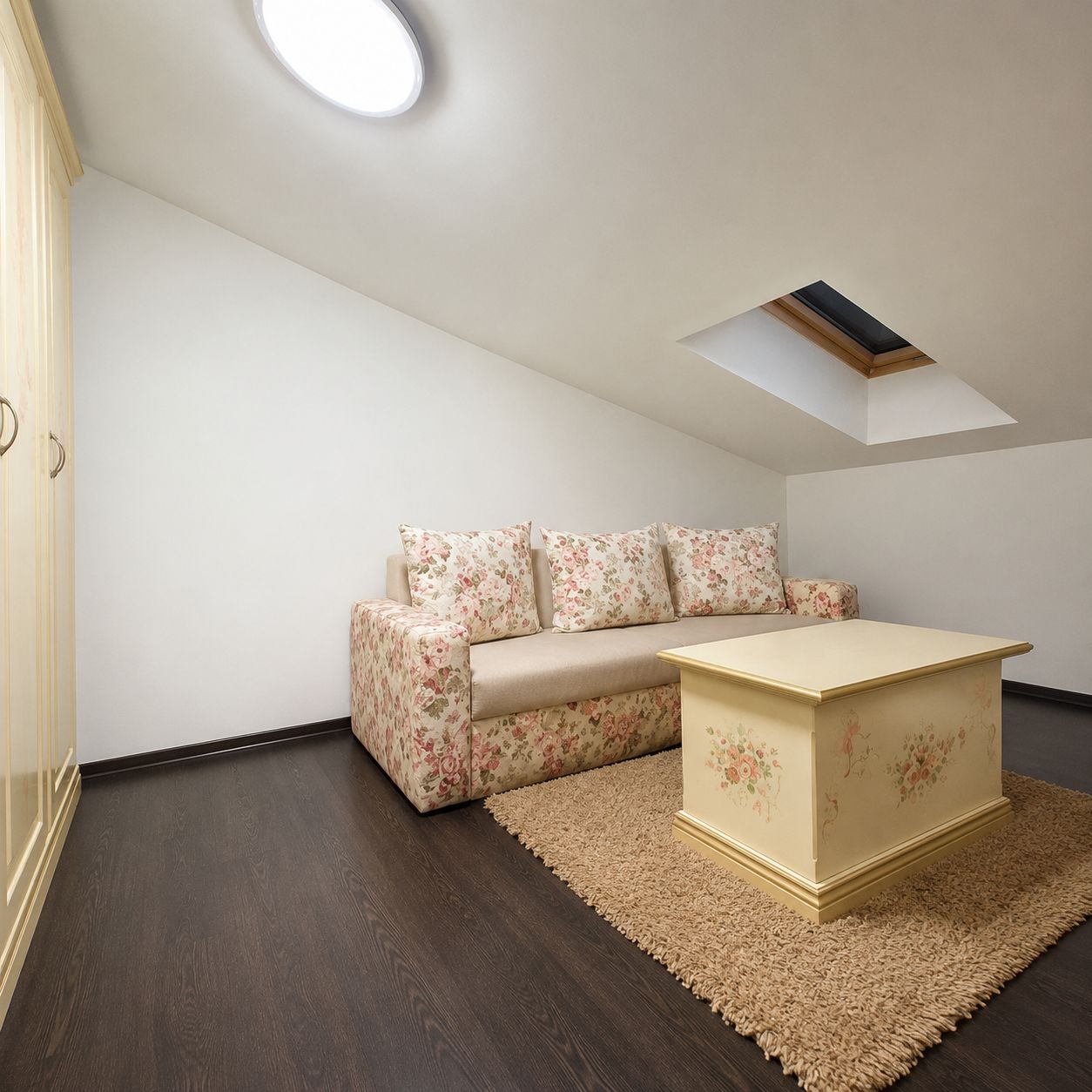 Apartament cu 2 camere la mansardă, complet mobilat și utilat — fotografia 3