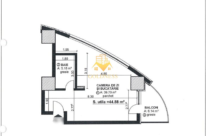 ULTIMELE APARTAMENTE LA OFERTA! 45mp finisat utilat mobilat Bloc 2021! — fotografia 5