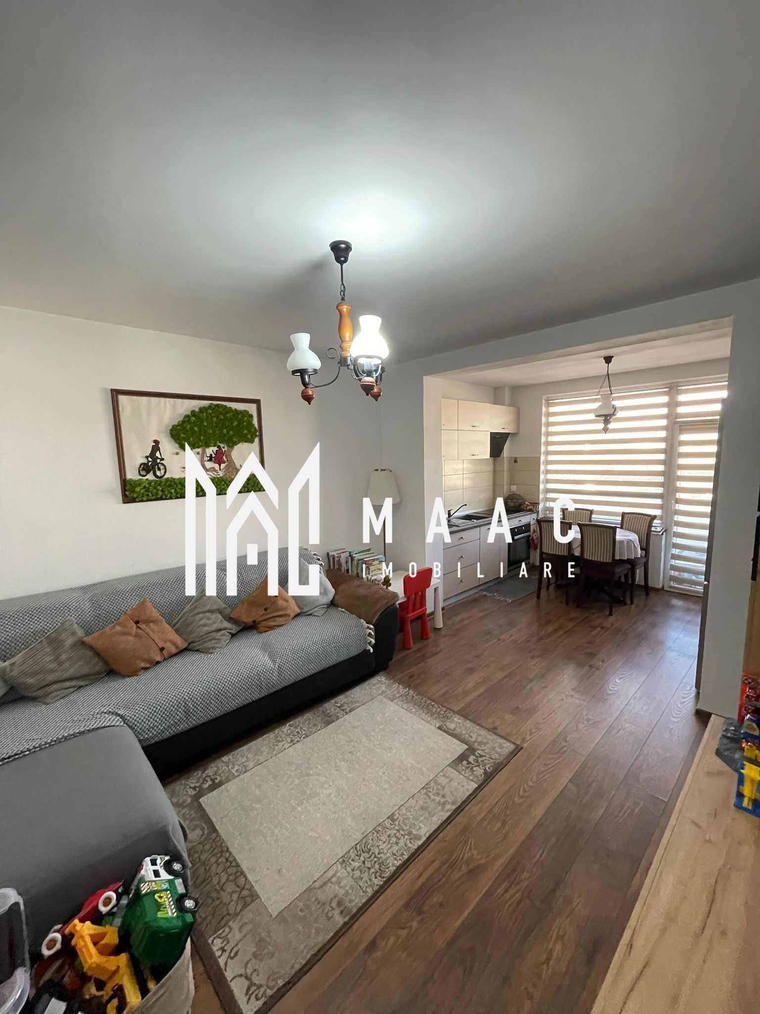 Apartament decomandat de vânzare I 3 camere I 56 MPU I Cartierul Arhitecțil
