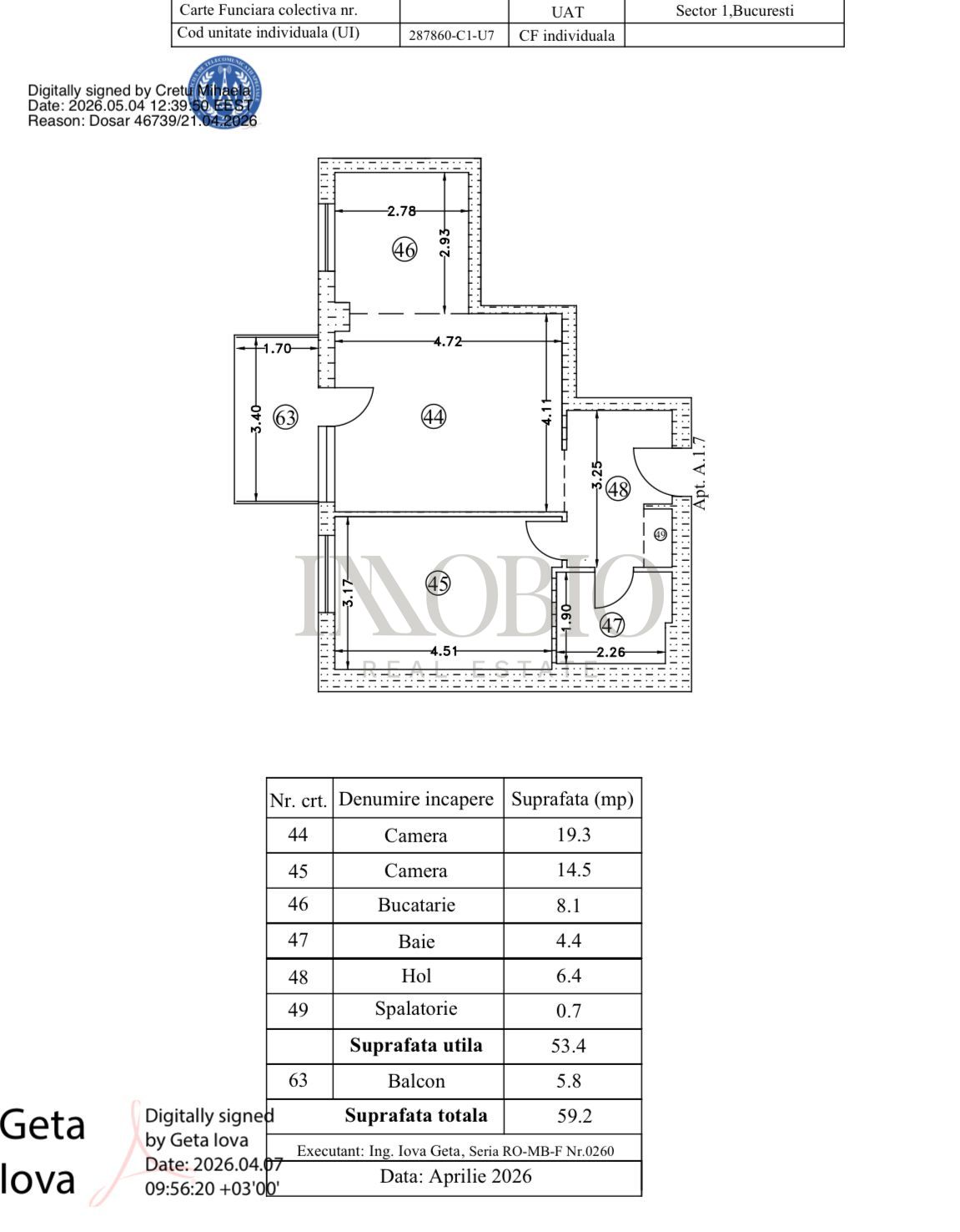 Apartament 2 camere | Imobil nou | 0% Comision | Atrium Plaza — fotografia 14