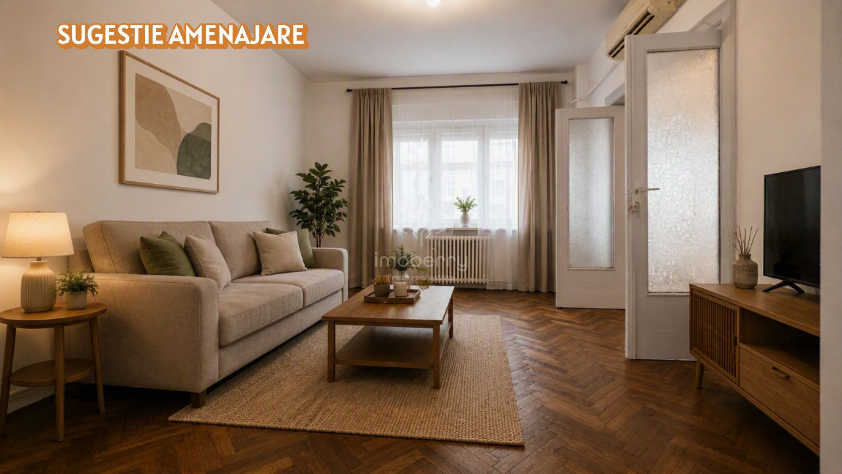 Vanzare apartament 3 camere, boxa, zona Stirbei Voda-Calea Plevnei-Cismigiu