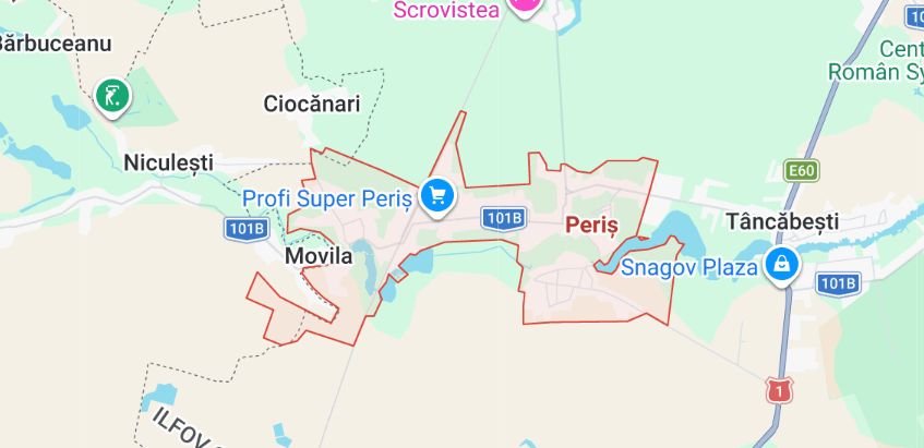 Teren intravilan de vânzare | 1926 mp | Periș