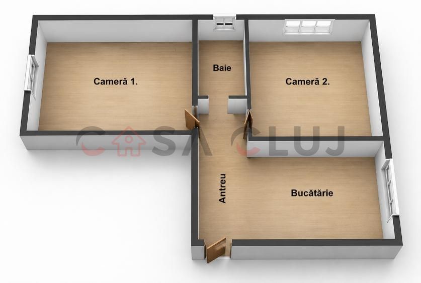 Apartament modern,decomandat, etaj intermediar, Intre Lacuri — fotografia 8