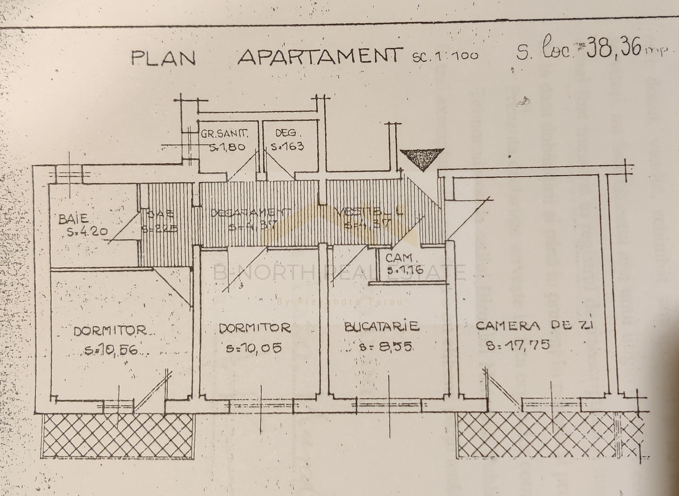 Apartament 3 camere renovat, complet mobilat – Zona Politehnica, Panoramic View — fotografia 13