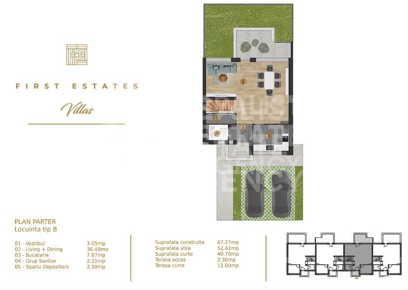 Schimb vilă sustenabilă în Pipera cu apartament cu 3 camere în centru — fotografia 23